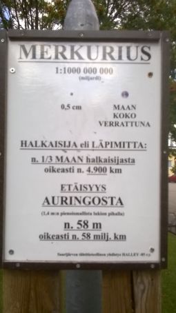 Tietoa Merkuriuksesta